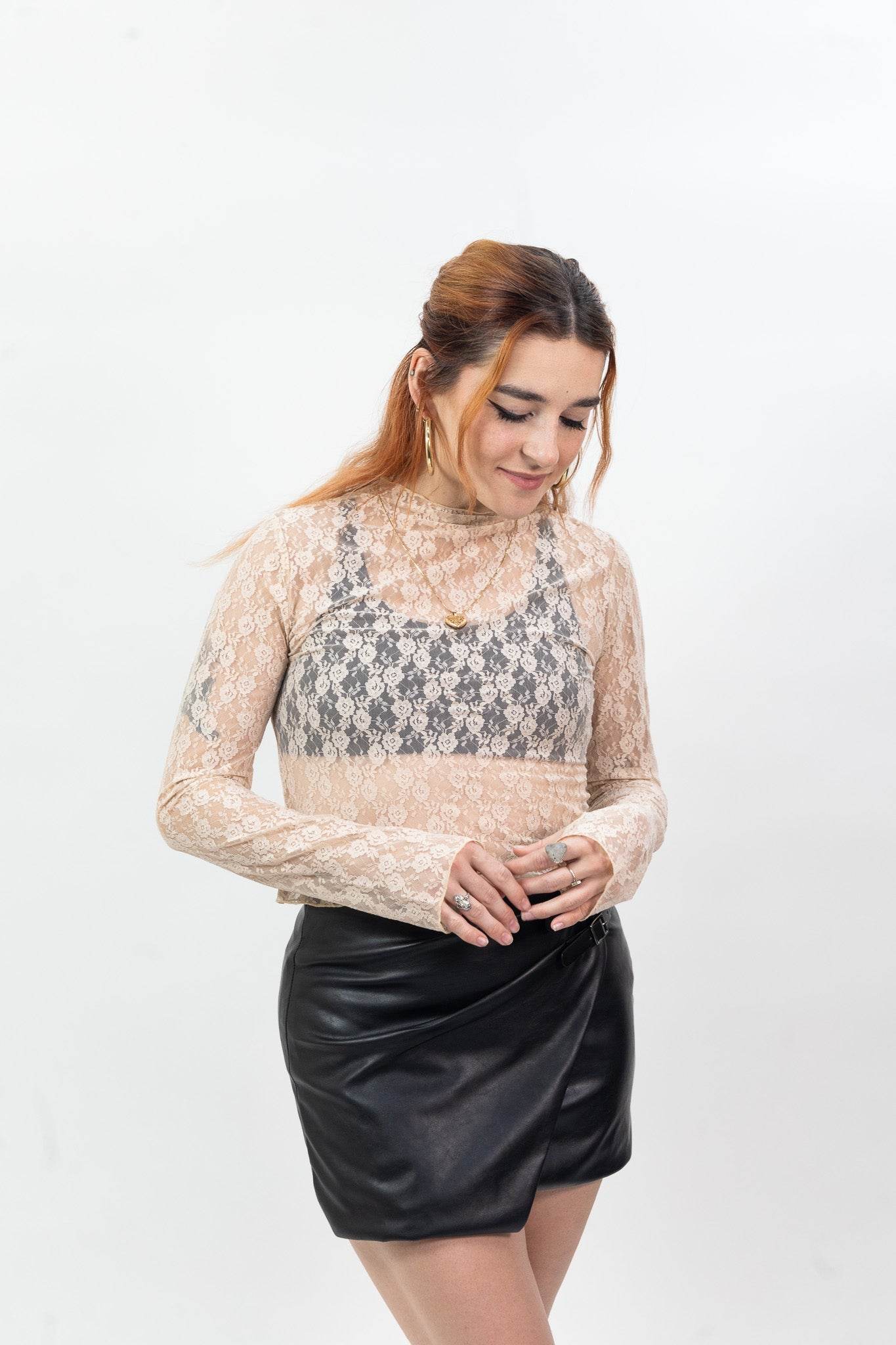 Emory Park Moto Mini Skirt - Black - One Revolver Surfboards