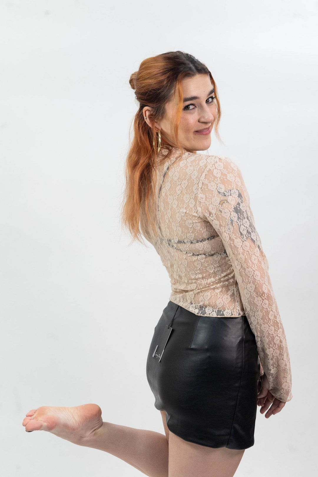 Emory Park Moto Mini Skirt - Black - One Revolver Surfboards