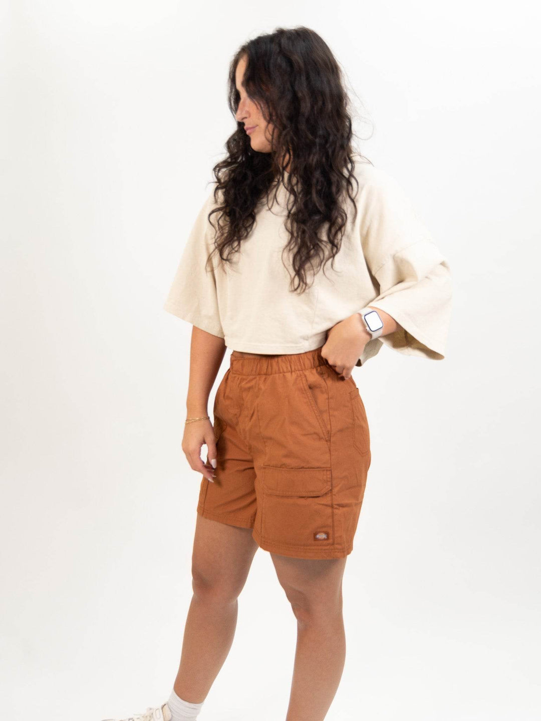 Dickies Women's Fisherville Short - Mocha Bisque - One Revolver Surfboards