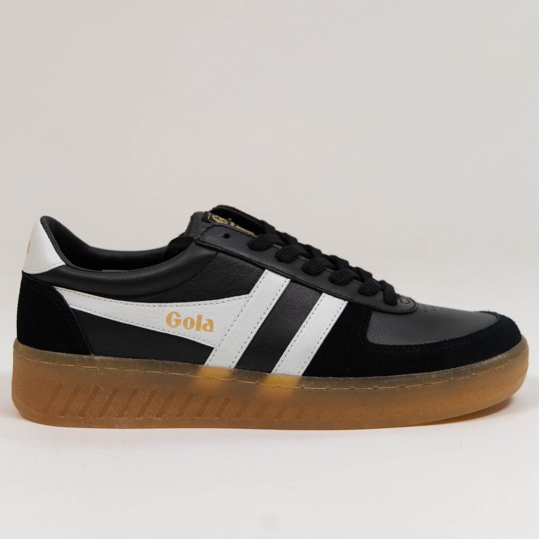 Gola Grandslam Elite - Black/White/Gum - One Revolver Surfboards