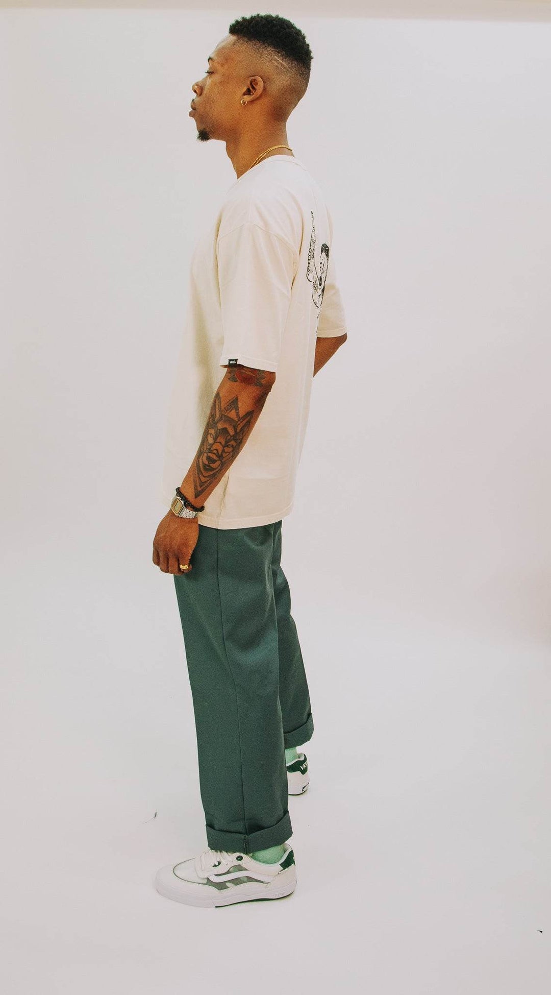 Dickies Skateboarding Regular Fit Twill Pants - Lincoln Green - One Revolver Surfboards