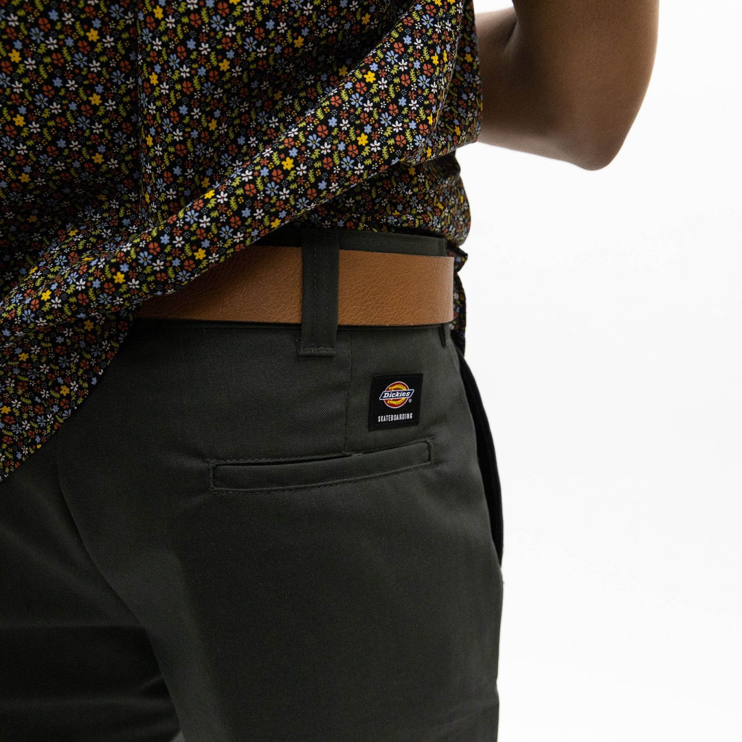 Dickies Skateboarding Slim Fit Shorts - Olive Green - One Revolver Surfboards