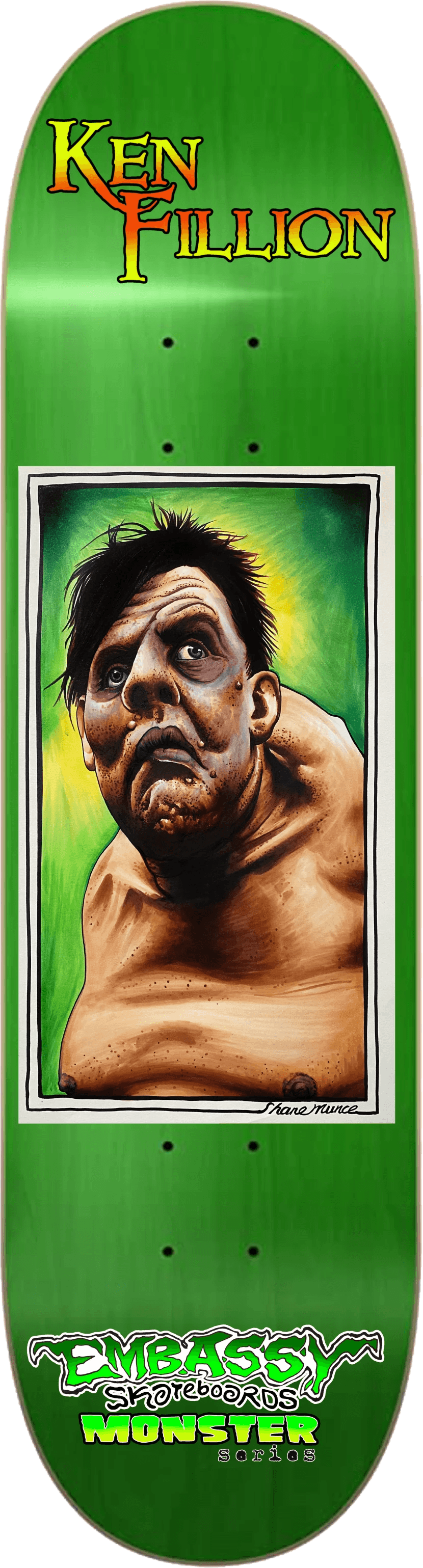 Embassy Ken Fillion Monster Series 8.5″ Skateboard Deck - One Revolver Surfboards