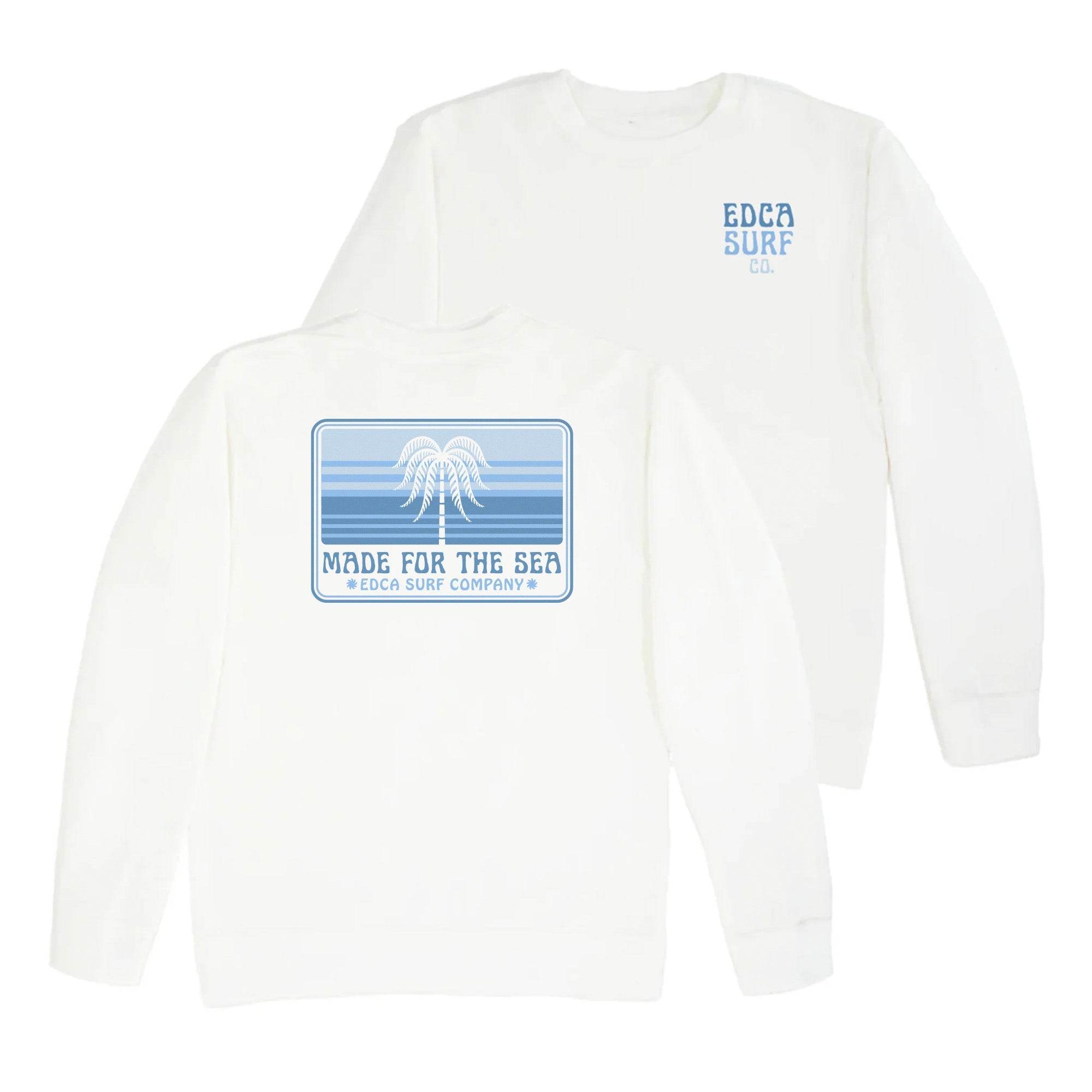 Made For The Sea Men's Crewneck - One Revolver Surfboards