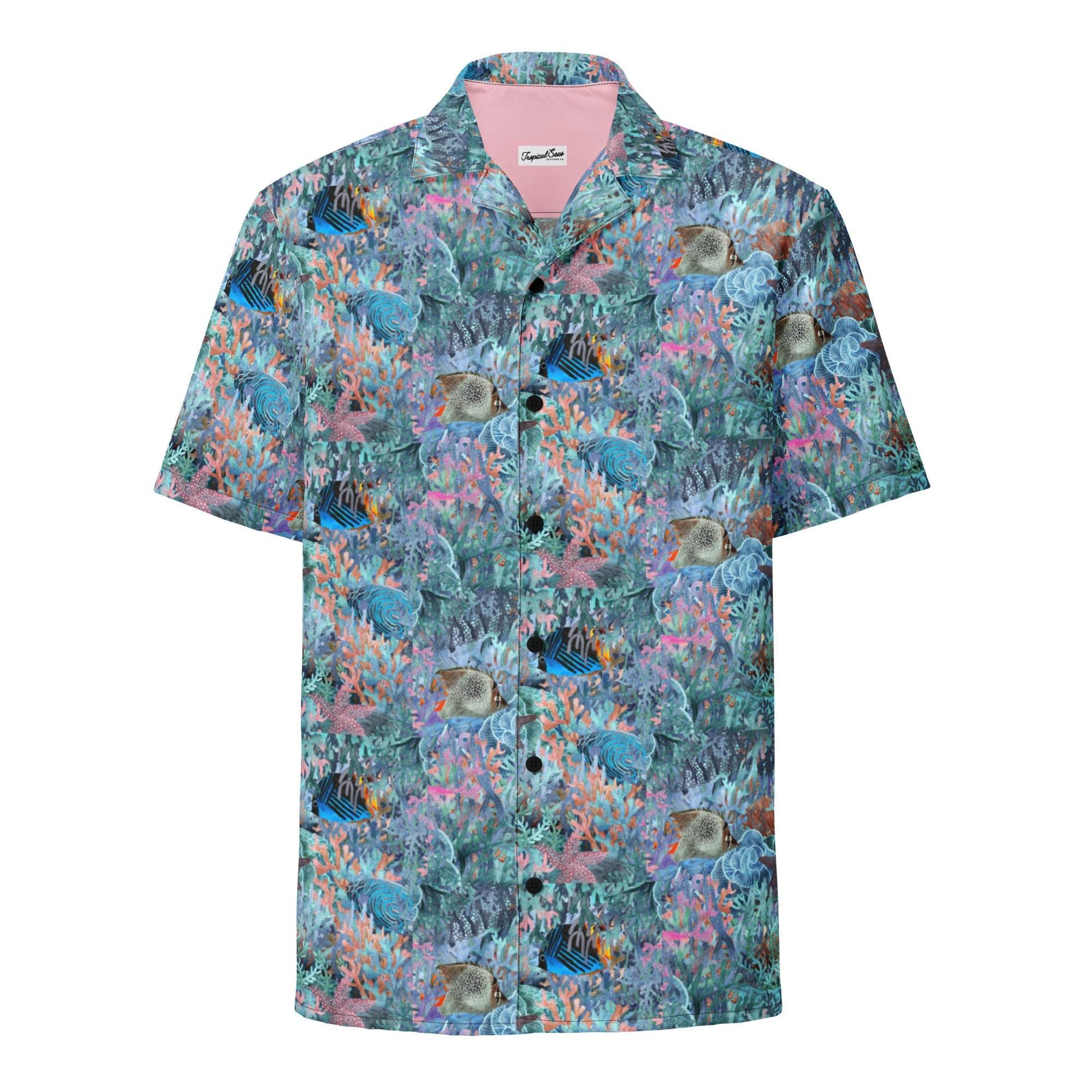 Marine Life Party Button Down Hawaiian Shirt - One Revolver Surfboards