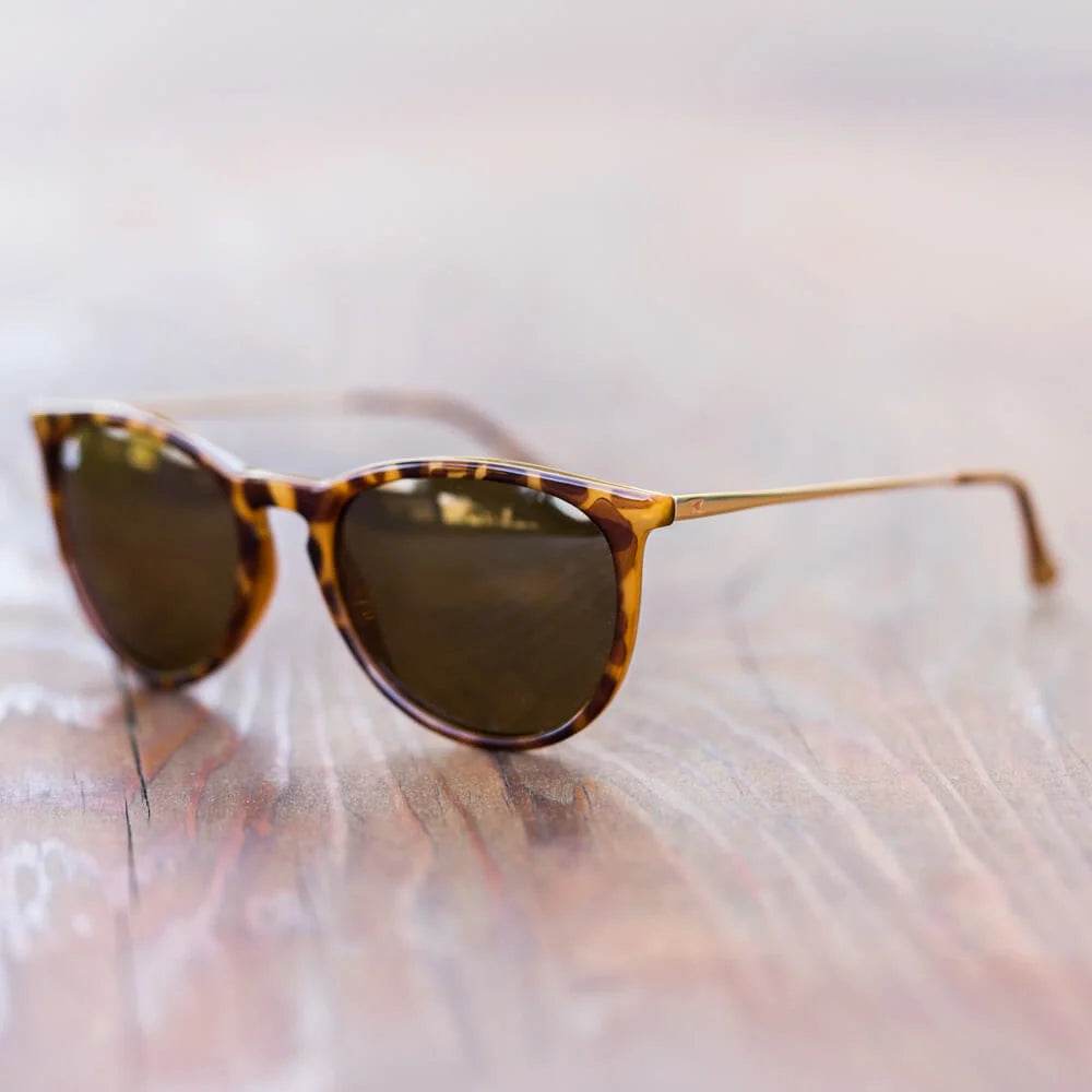Glossy Blonde Tortoise Shell / Amber Mary Janes - One Revolver Surfboards