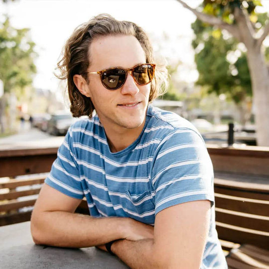 Glossy Blonde Tortoise Shell / Amber Mary Janes - One Revolver Surfboards