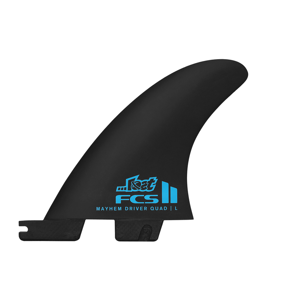 FCS II Mayhem Driver Quad Rear Fin Set