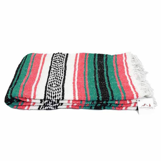 Coral & Sea Green Falsa Yoga Blanket - One Revolver Surfboards