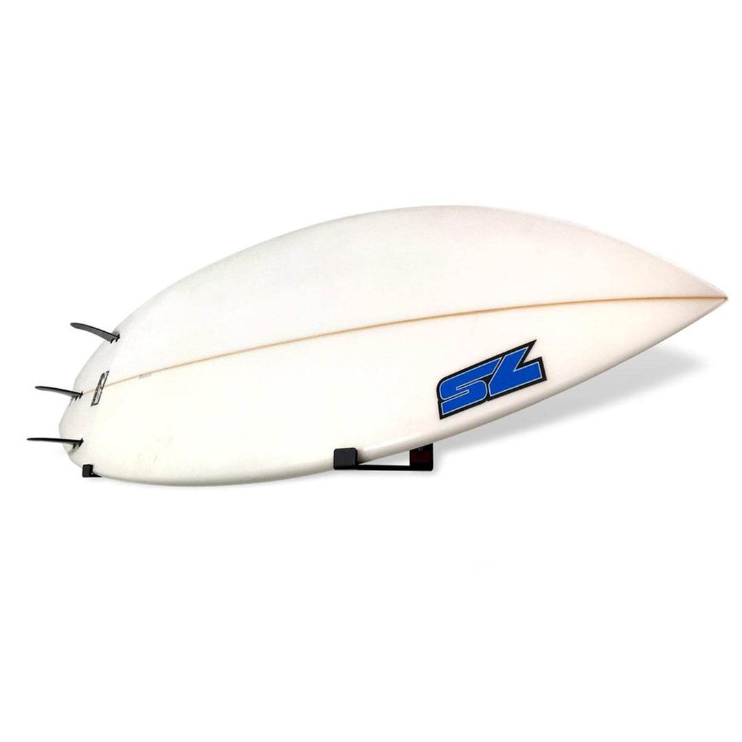 Kirra Minimalist Surfboard Display Rack | Holds 30 lbs - Wall Mounted - One Revolver Surfboards