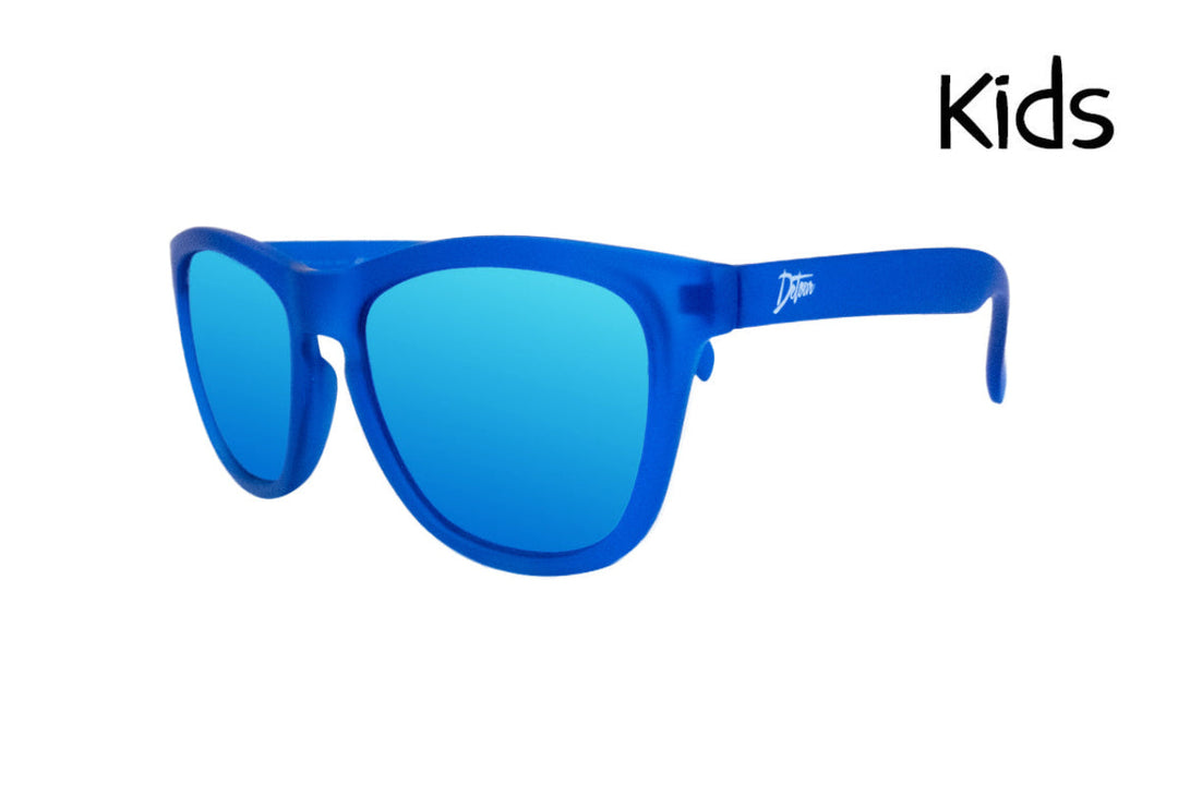 Minnow Kids Frosted Blue - Electric Blue Lens