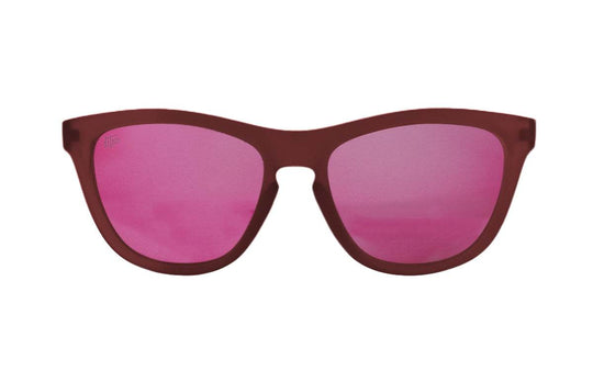 Minnow Kids Frosted Burgundy - Pink Lens - One Revolver Surfboards