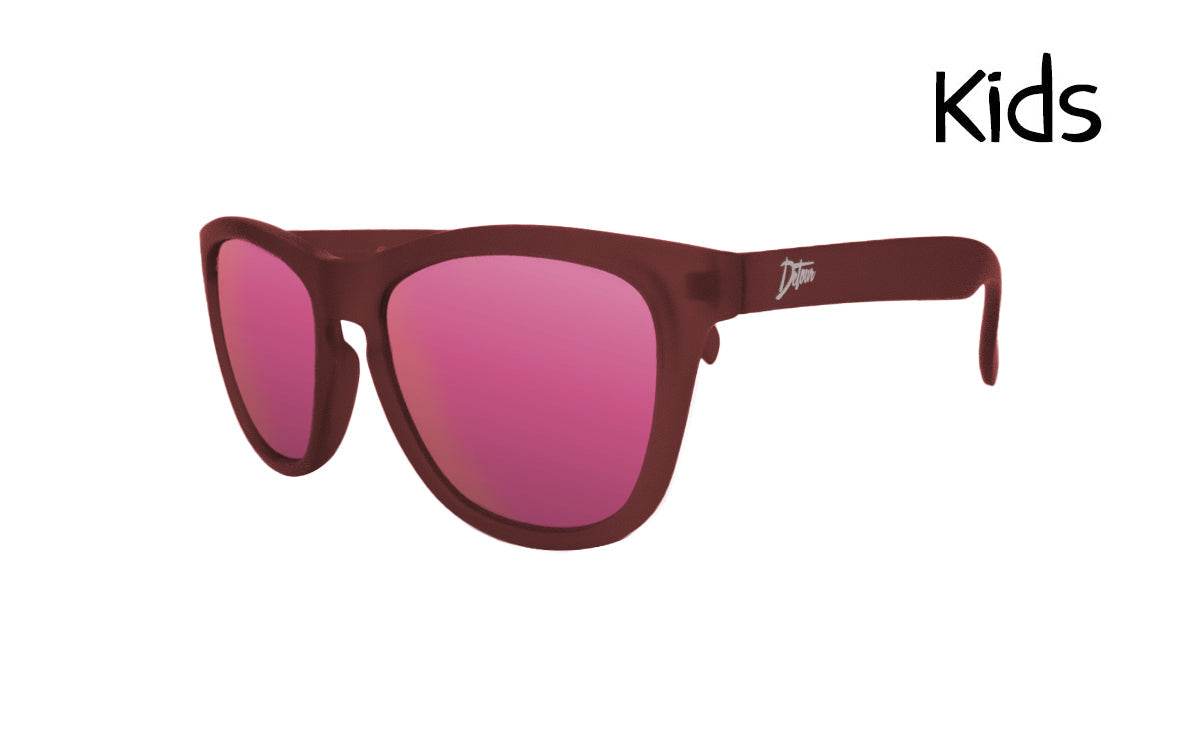 Minnow Kids Frosted Burgundy - Pink Lens - One Revolver Surfboards
