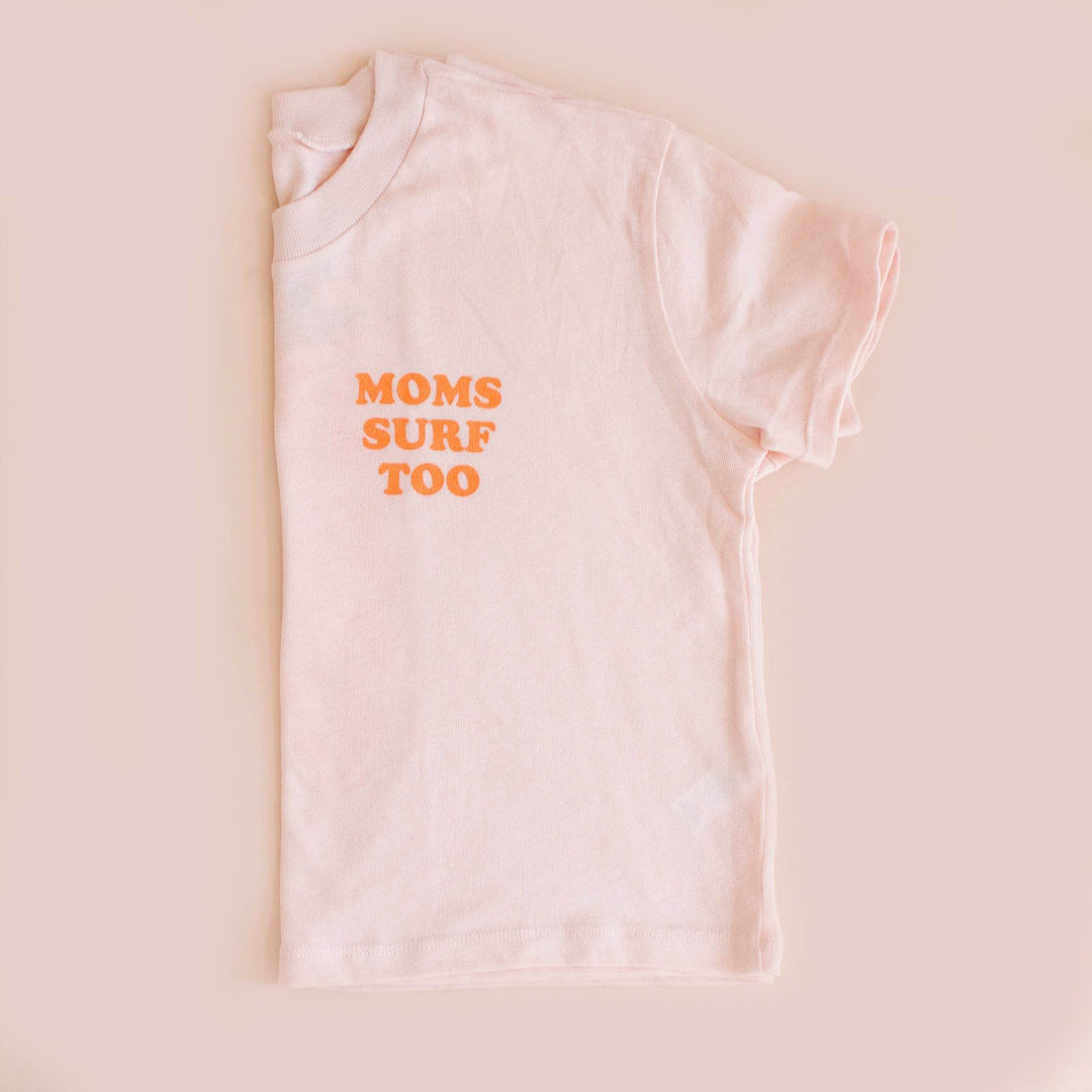 Moms Surf Too Women's Boxy Tee - One Revolver Surfboards