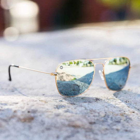 Gold / Sky Blue Mount Evans - One Revolver Surfboards