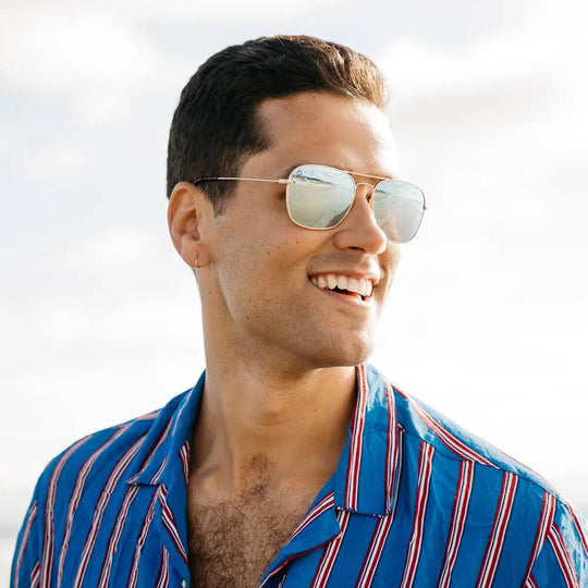 Gold / Sky Blue Mount Evans - One Revolver Surfboards