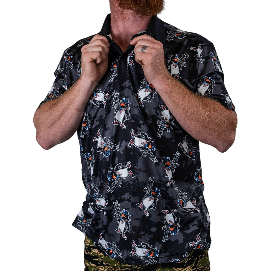 Men's All Stretch Golf Polo - One Revolver Surfboards