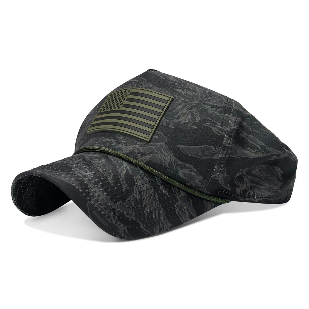 American Flag PVC Patch Waterproof Weekender Snapback - One Revolver Surfboards