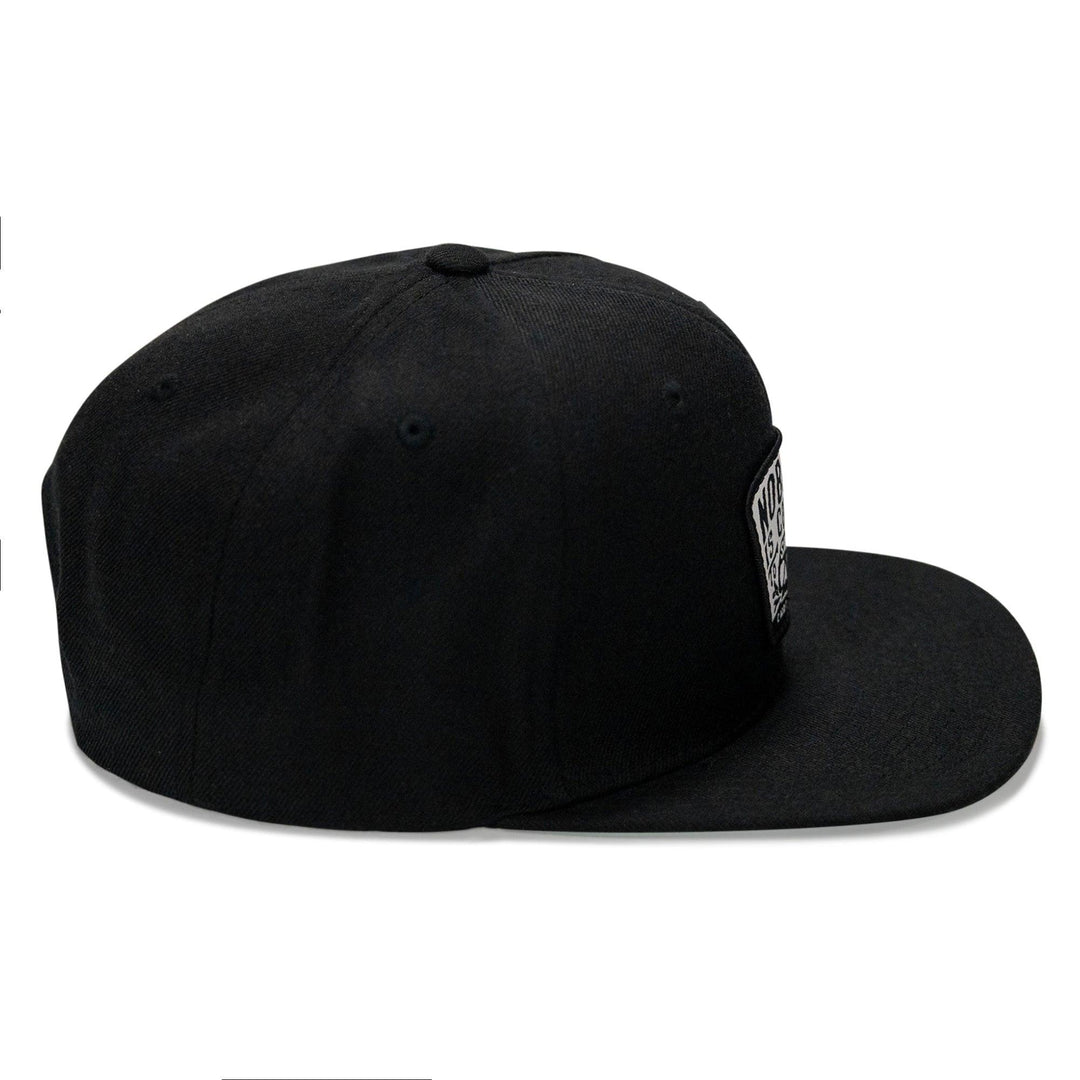 One Revolver Surfboards - Nobody Is Coming To Save You Skull Patch Flatbill Snapback Hat HEADWEAR