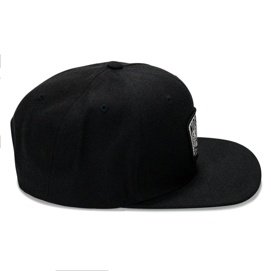 One Revolver Surfboards - Nobody Is Coming To Save You Skull Patch Flatbill Snapback Hat HEADWEAR