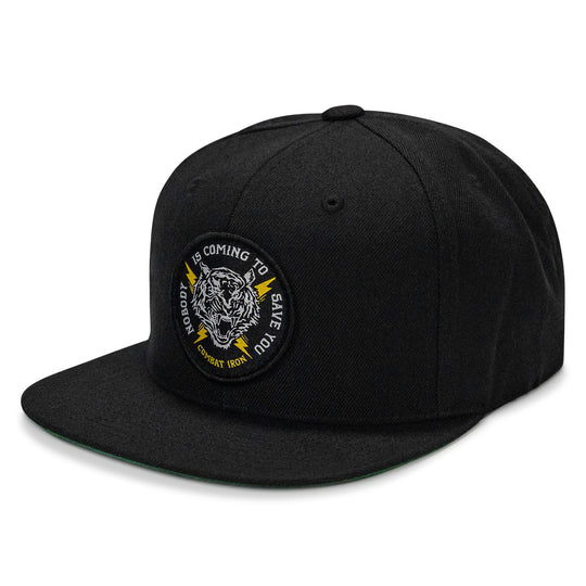 Nobody Is Coming To Save You FlatBill SnapBack Hat