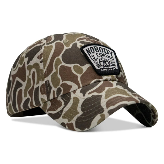 One Revolver Surfboards - Nobody Is Coming To Save You Skull Patch Ripstop Snapback HEADWEAR