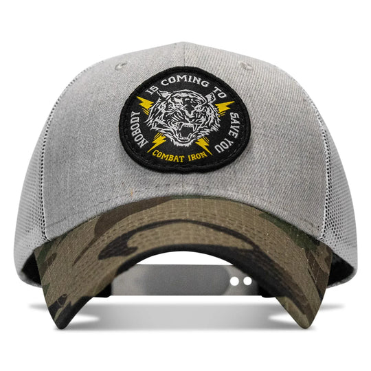 One Revolver Surfboards - Nobody Is Coming To Save You Patch Snapback Hat HEADWEAR