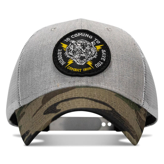 One Revolver Surfboards - Nobody Is Coming To Save You Patch Original Ripstop Snapback Hat HEADWEAR