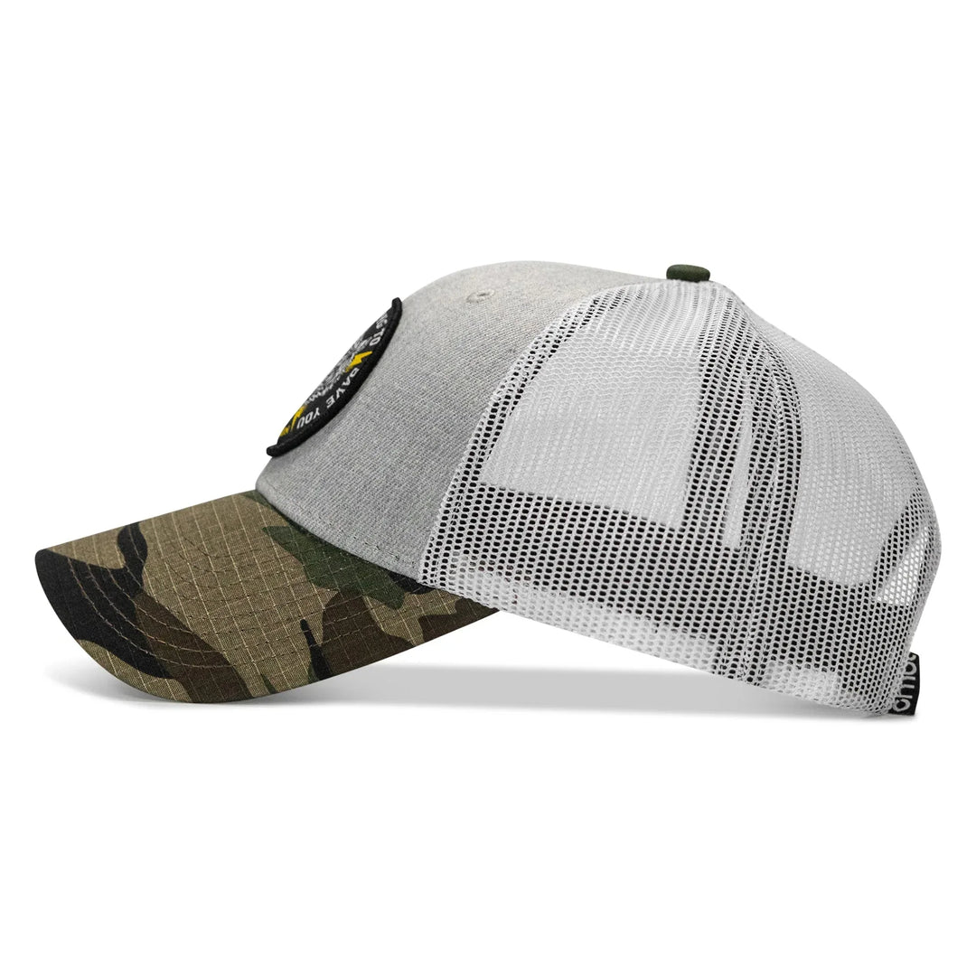 One Revolver Surfboards - Nobody Is Coming To Save You Patch Snapback Hat HEADWEAR