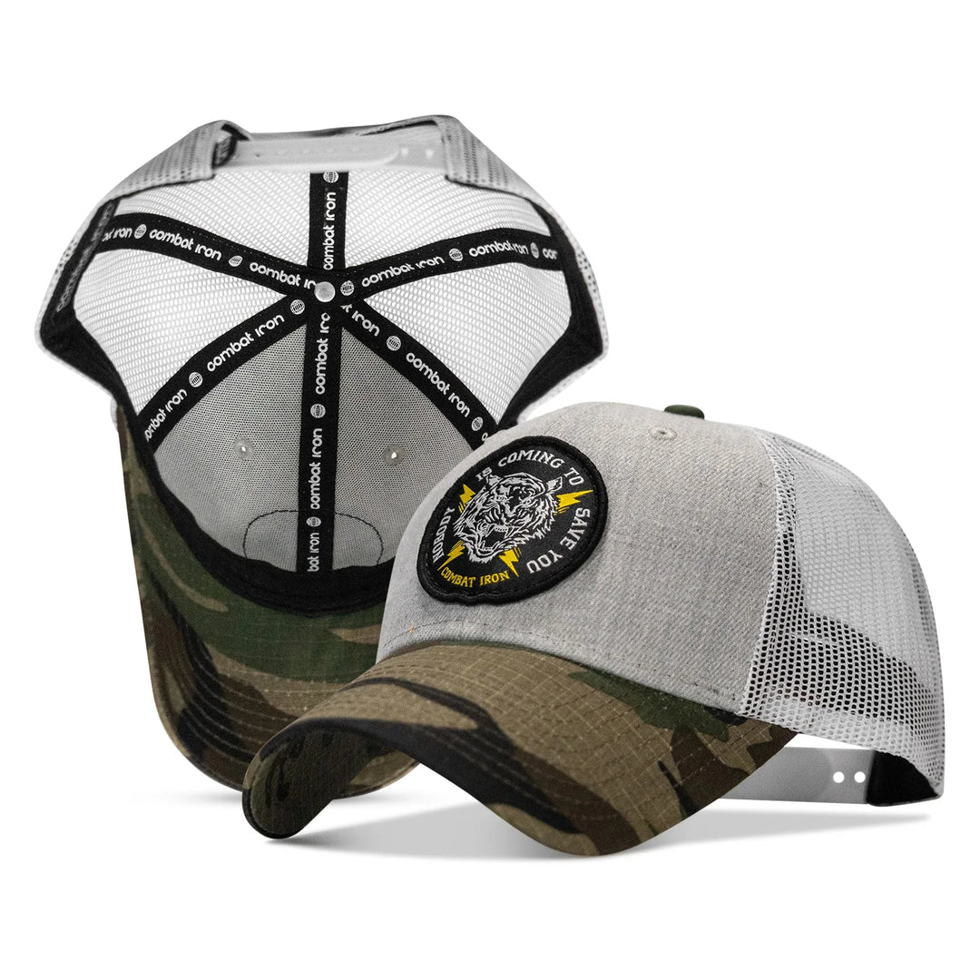 One Revolver Surfboards - Nobody Is Coming To Save You Patch Snapback Hat HEADWEAR