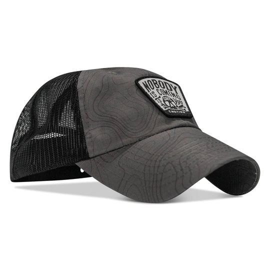 Nobody Is Coming To Save You Skull Patch Ripstop Snapback - One Revolver Surfboards