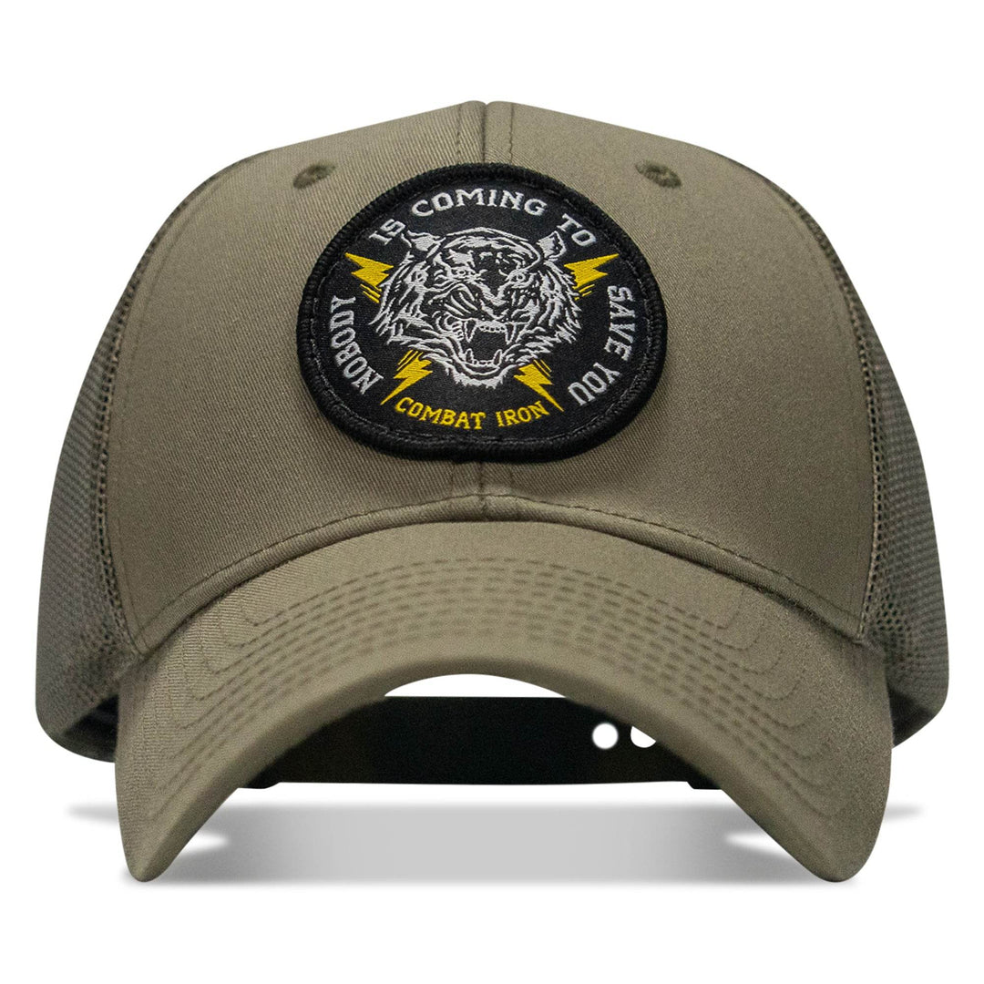 Nobody Is Coming To Save You Patch Snapback Hat - One Revolver Surfboards