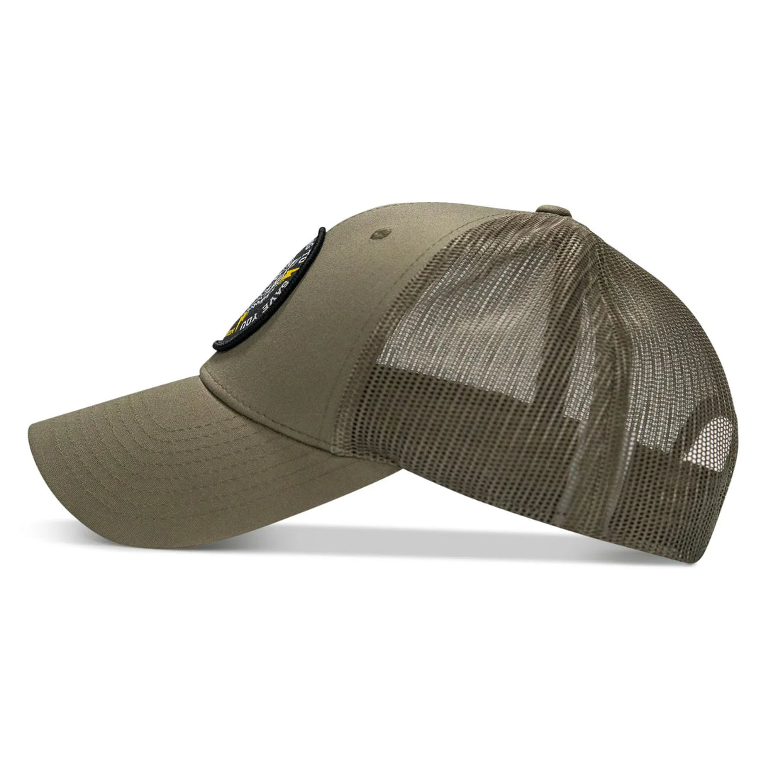 One Revolver Surfboards - Nobody Is Coming To Save You Patch Snapback Hat HEADWEAR