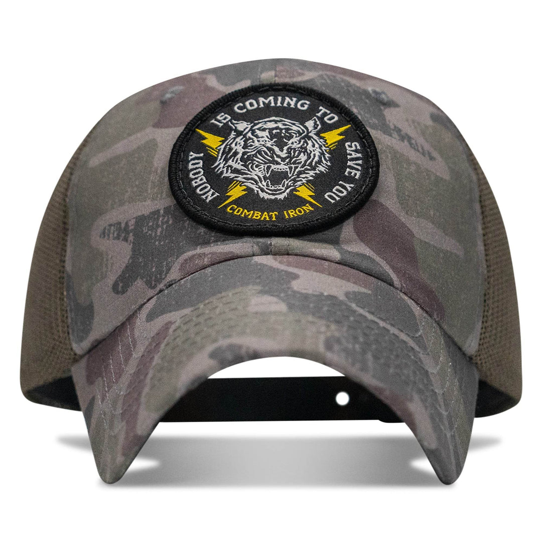 Nobody is Coming To Save You Patch Ripstop Hat - One Revolver Surfboards