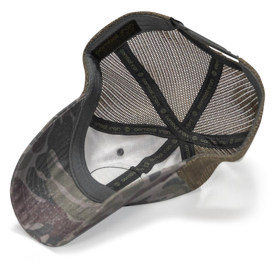One Revolver Surfboards - Nobody is Coming To Save You Patch Tactical Ripstop Mesh Snapback Hat HEADWEAR
