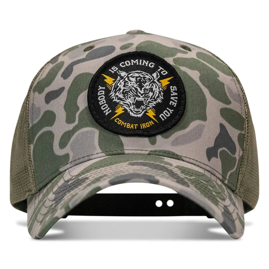 One Revolver Surfboards - Nobody Is Coming To Save You Patch Snapback Hat HEADWEAR