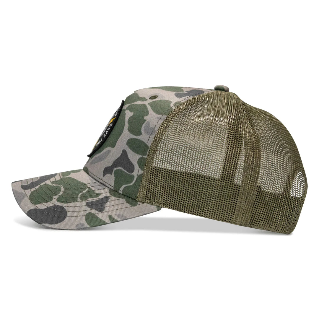 One Revolver Surfboards - Nobody Is Coming To Save You Patch Snapback Hat HEADWEAR