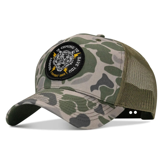 One Revolver Surfboards - Nobody Is Coming To Save You Patch Snapback Hat HEADWEAR