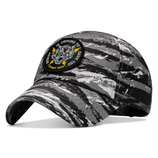 One Revolver Surfboards - Nobody is Coming To Save You Patch Tactical Ripstop Mesh Snapback Hat HEADWEAR