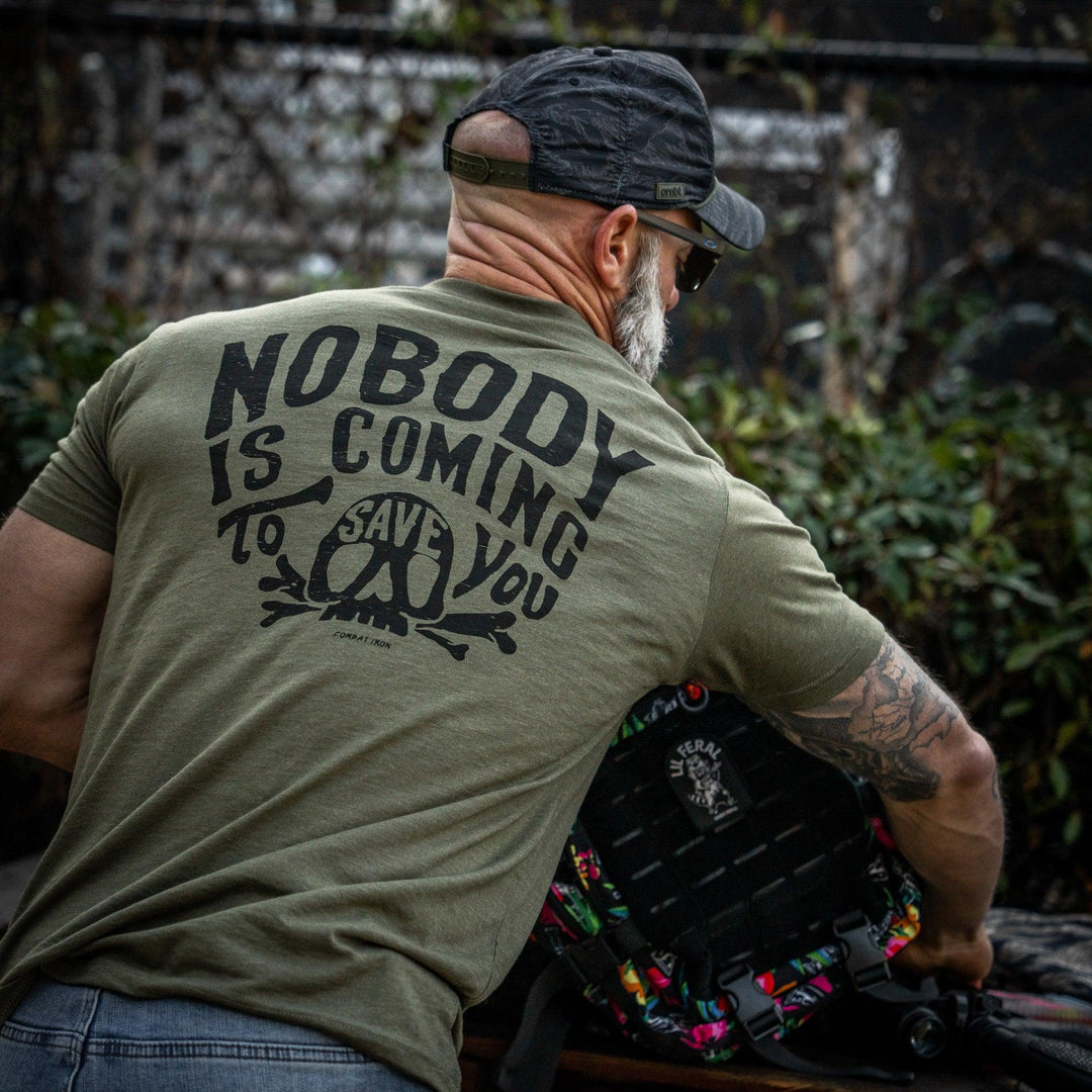 One Revolver Surfboards - Nobody Is Coming To Save You Skull Men&
