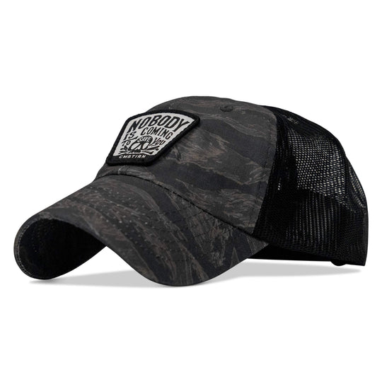 Nobody Is Coming To Save You Skull  Patch Ripstop Tactical Hat