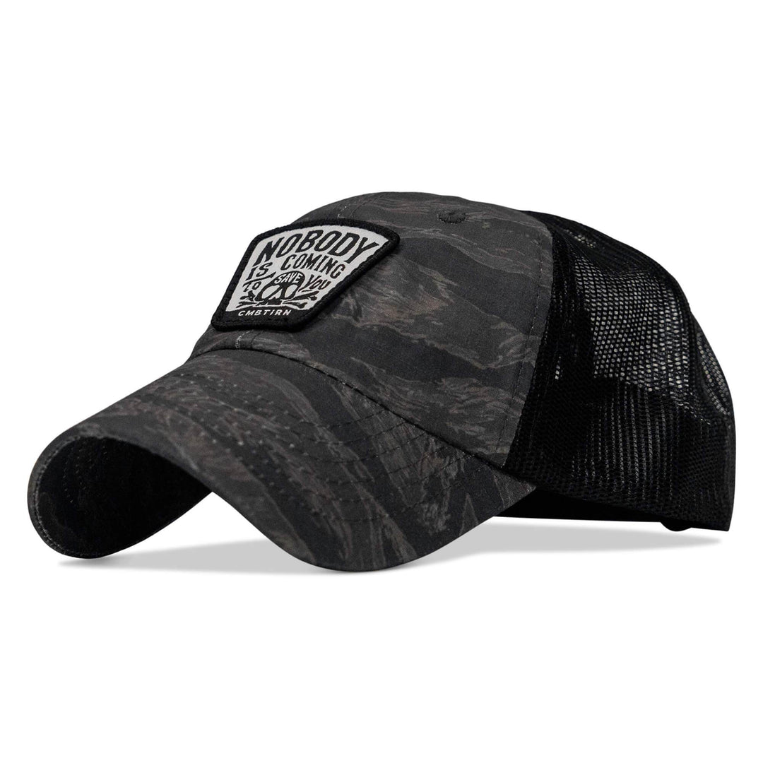 Nobody Is Coming To Save You Skull Patch RipStop Low Pro Operator Hat - One Revolver Surfboards
