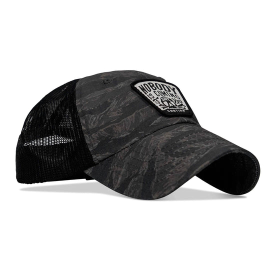 Nobody Is Coming To Save You Skull Patch RipStop Low Pro Operator Hat - One Revolver Surfboards
