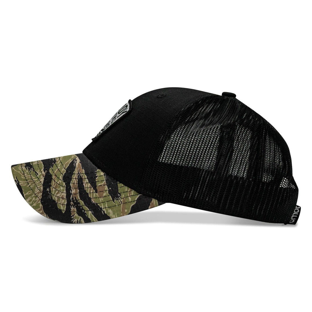 One Revolver Surfboards - Nobody Is Coming To Save You Skull Patch Original Ripstop Snapback Hat HEADWEAR