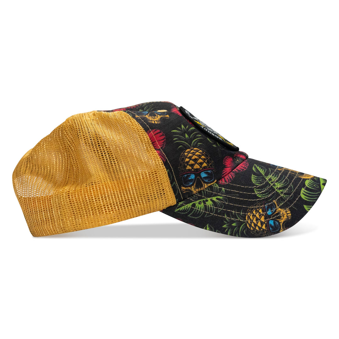 One Revolver Surfboards - Nobody is Coming To Save You Patch Tactical Ripstop Mesh Snapback Hat HEADWEAR