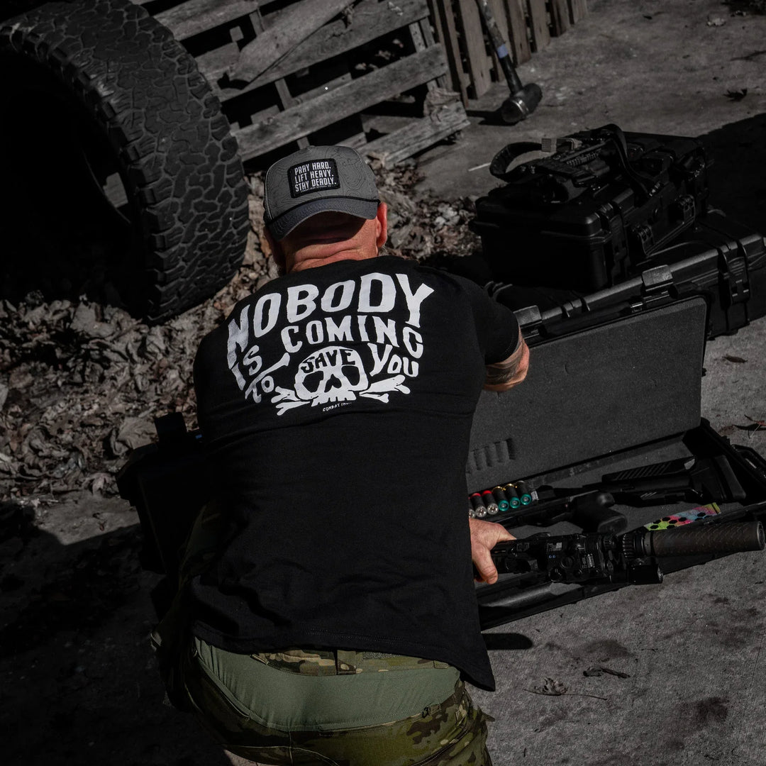 One Revolver Surfboards - Nobody Is Coming To Save You Skull Men&