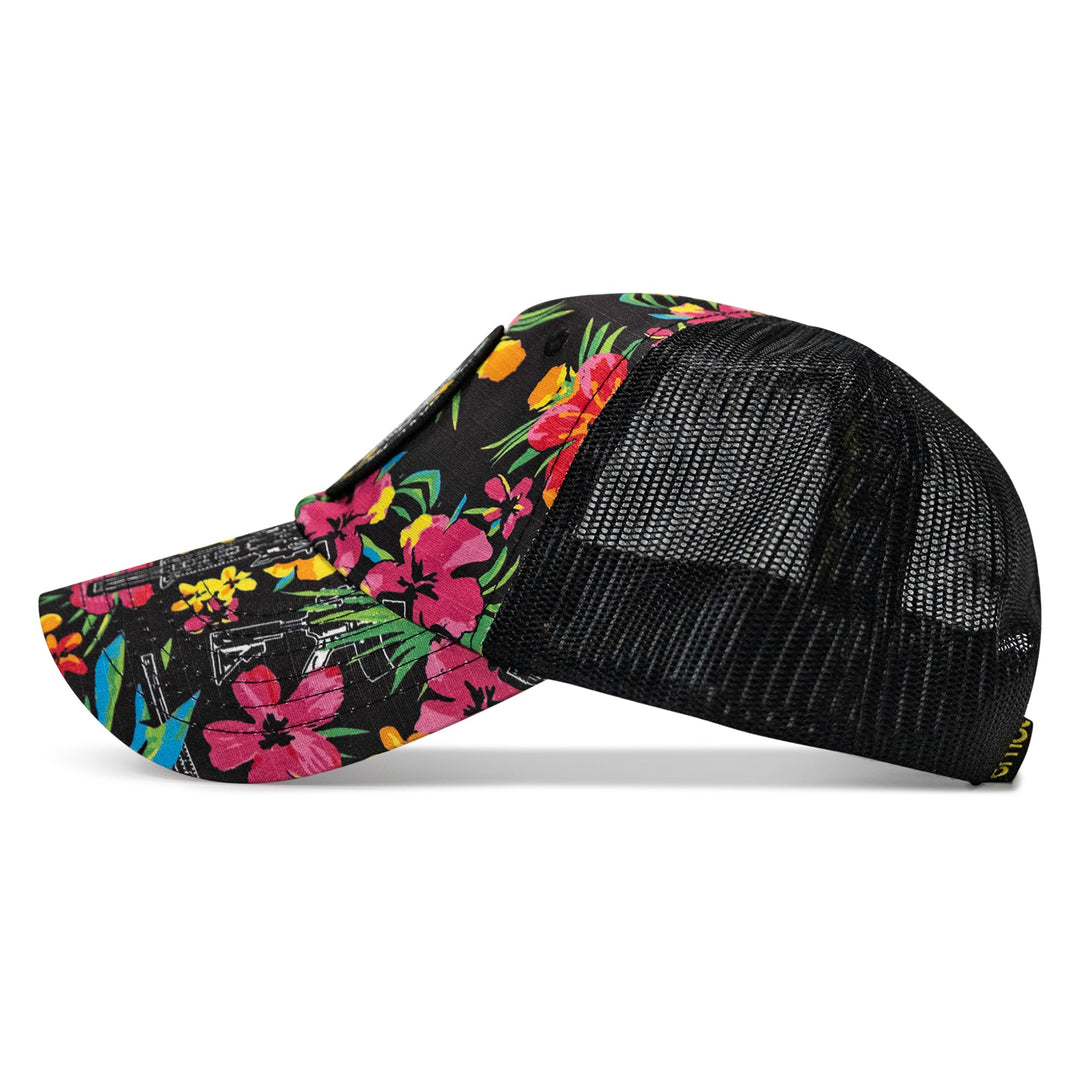 One Revolver Surfboards - Nobody is Coming To Save You Patch Tactical Ripstop Mesh Snapback Hat HEADWEAR