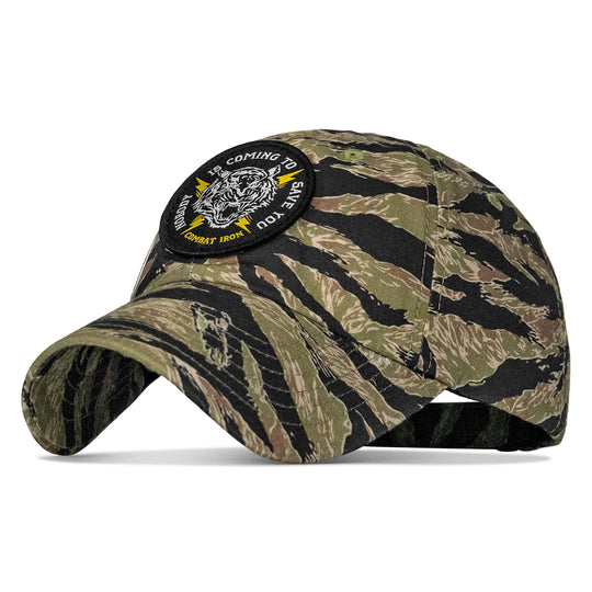 One Revolver Surfboards - Nobody is Coming To Save You Patch Tactical Ripstop Mesh Snapback Hat HEADWEAR