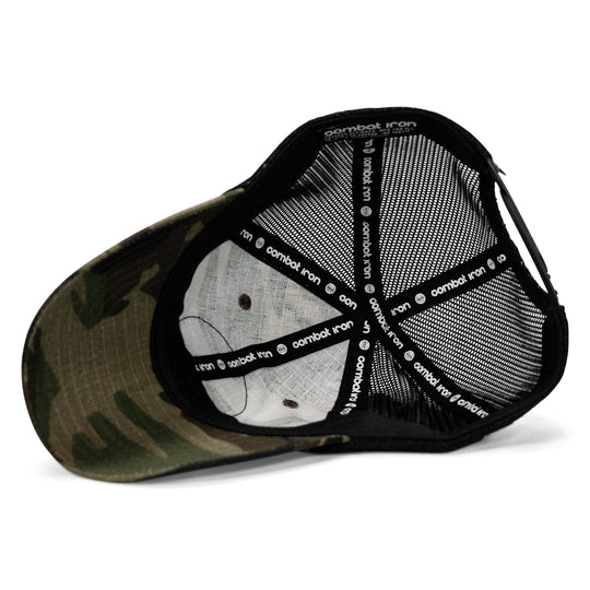 One Revolver Surfboards - Nobody is Coming To Save You Patch Tactical Ripstop Mesh Snapback Hat HEADWEAR
