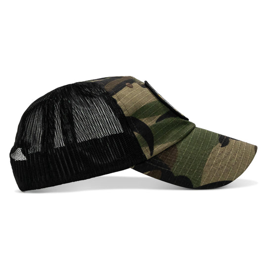 One Revolver Surfboards - Nobody is Coming To Save You Patch Tactical Ripstop Mesh Snapback Hat HEADWEAR
